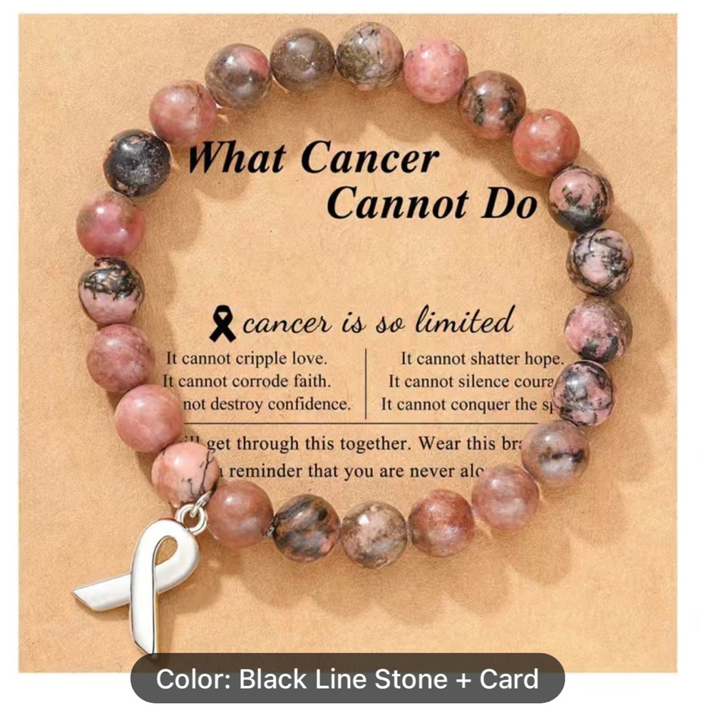2/20$ Inspirational message beaded bracelet